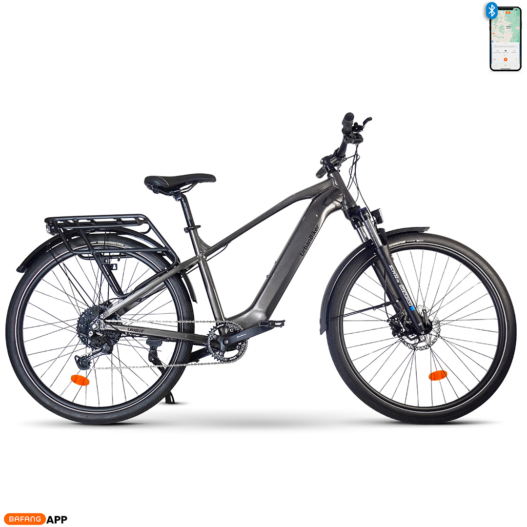 urbanbiker-ub300b-fe-ebike-trekking-01 Urbanbiker UB300B FE bicicleta eléctrica trekking motor trasero lateral